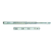 Set di guide a sfere per cassetti con estrazione totale e chiusura soft, altezza 45 mm, lunghezza 300 mm, Acciaio, Zin..