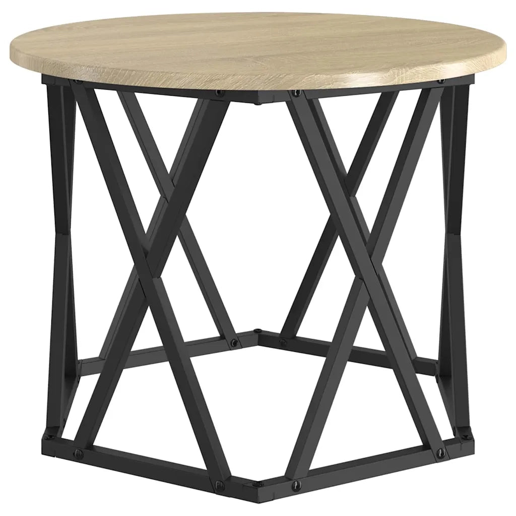 Tavolo laterale | Tavolino Nesting 3 pz Rovere Sonoma