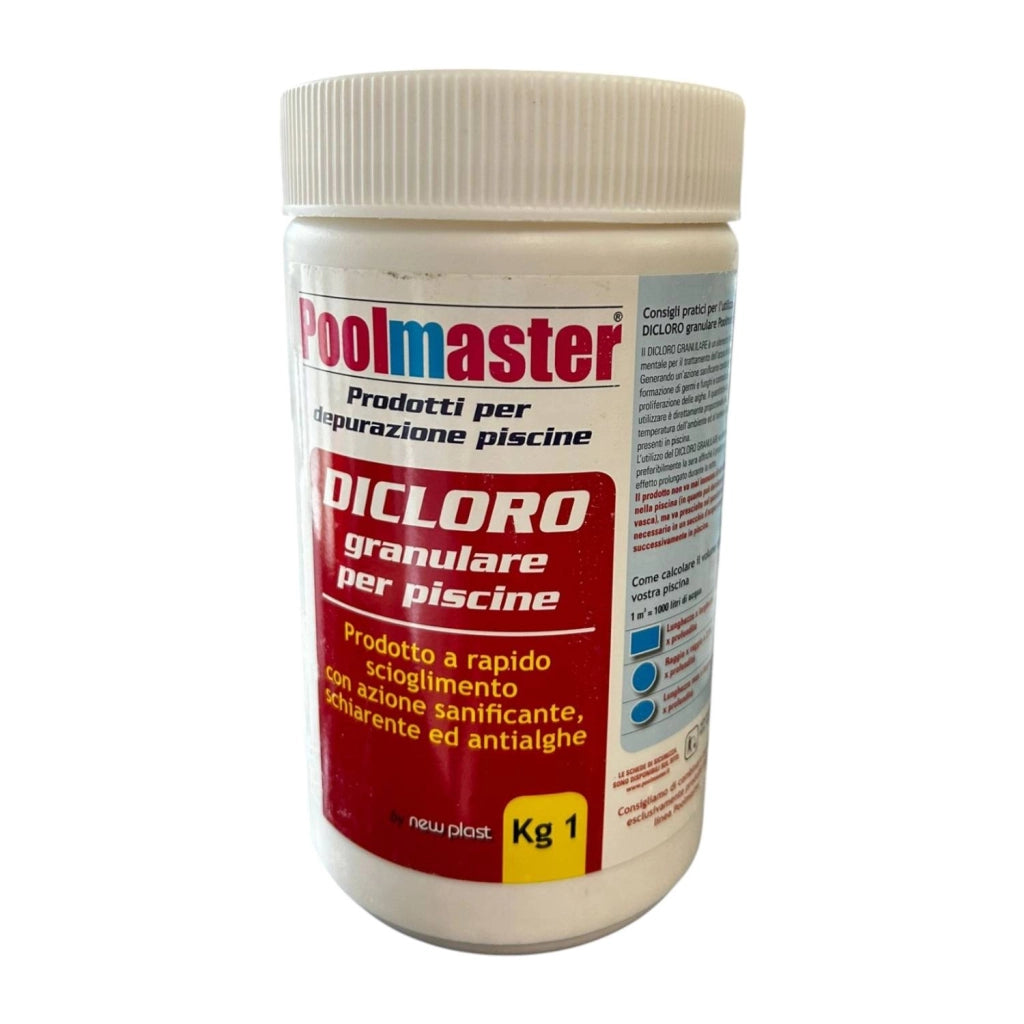 DICLORO GRANULARE POOLMASTER Kg.1