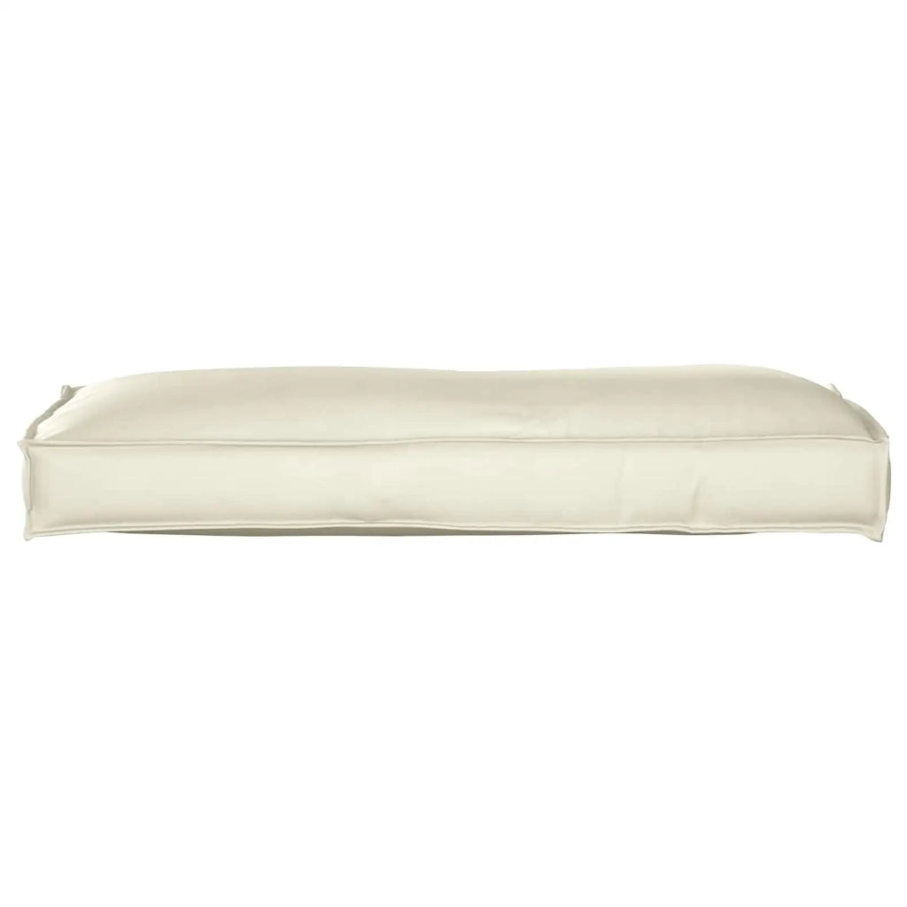 Cuscino Crema 120 x 40 x 12 cm Tessuto Oxford 42001540