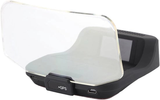 Display OBD2 + GPS, Proiettore di Velocità Multifunzionale Digitale HUD Universale per Accessori Auto Modificati