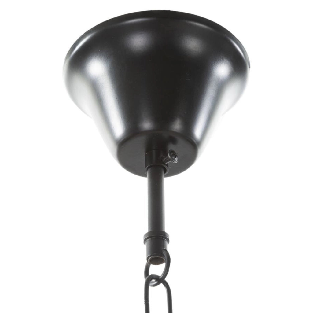 Lampada a Sospensione VKH75, Marrone, Corda, 64x64x90 cm