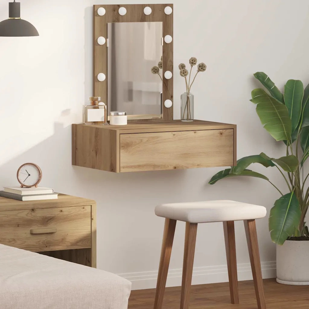 Tavolo da Trucco Marrone 60 x 40 x 70 cm Legno ingegnerizzato 865225