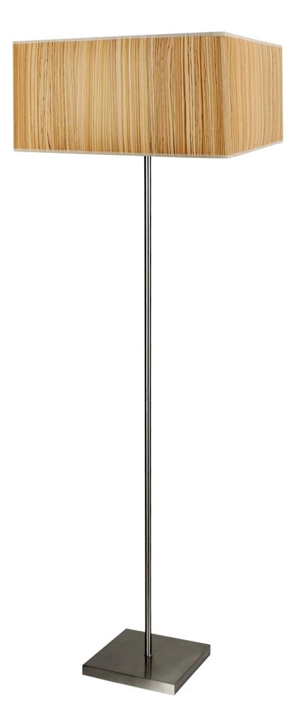 Lampada da terra Cajman 1xE27 satinata Candellux