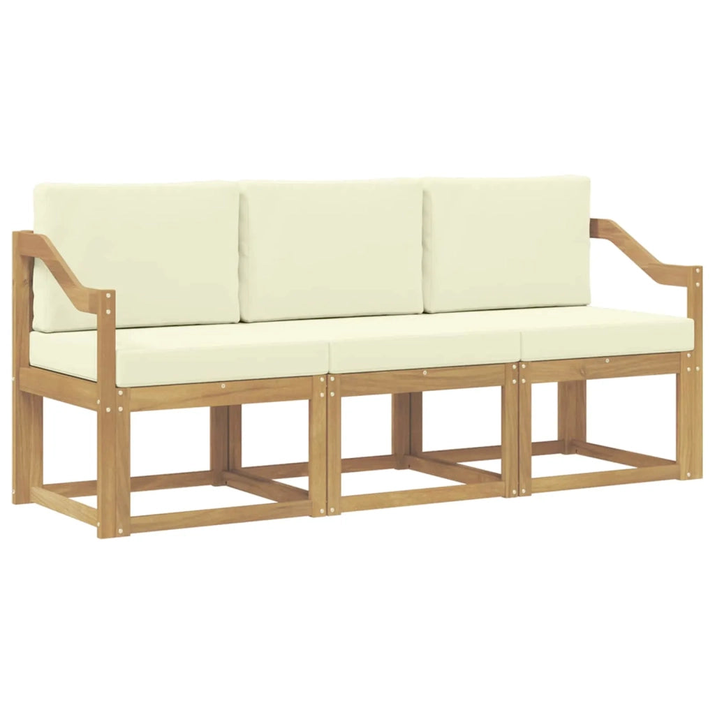 Set di divani da esterno 3 pz 3387189