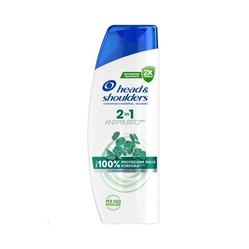 SET 6 HEAD&SHOULDERS SHAMPOO 2IN1 ANTIPRURITO 250 ML