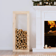 Portalegna 41x25x100 cm in Legno Massello di Pino cod mxl 67949