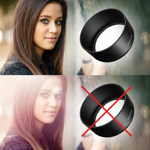 Paraluce per AF 85mm F1.4 Paraluce nero Sony FE riduce la luce diffusa e i riflessi