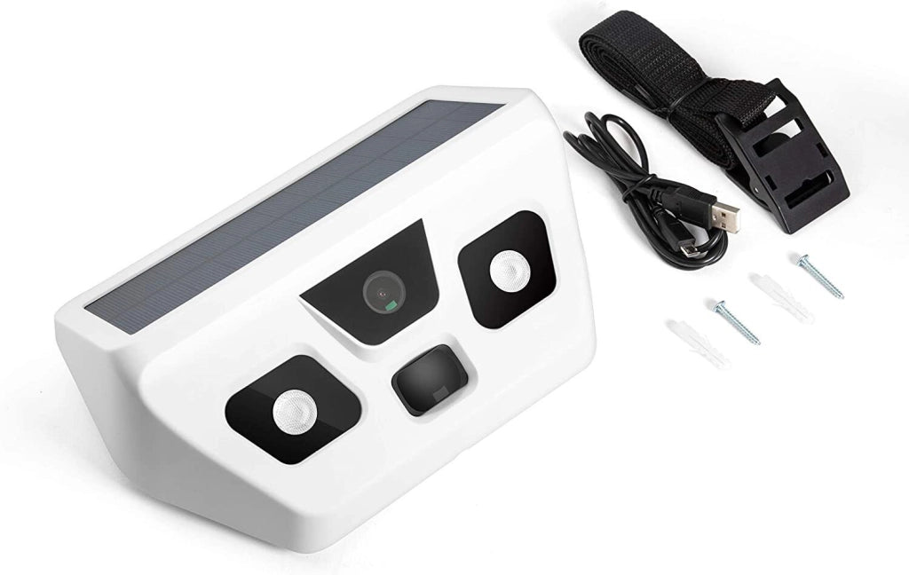 Technaxx TX4903 Videocamera Solare oer Esterno Full Hd con Lampada Led