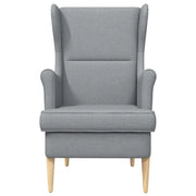 Poltrona | Sedia Relax Grigio chiaro Tessuto