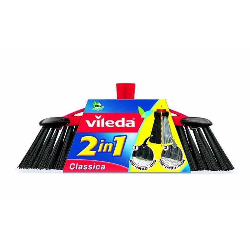 VILEDA SCOPA CLASSICA 2 IN 1 PER OGNI TIPO DI SPORCO