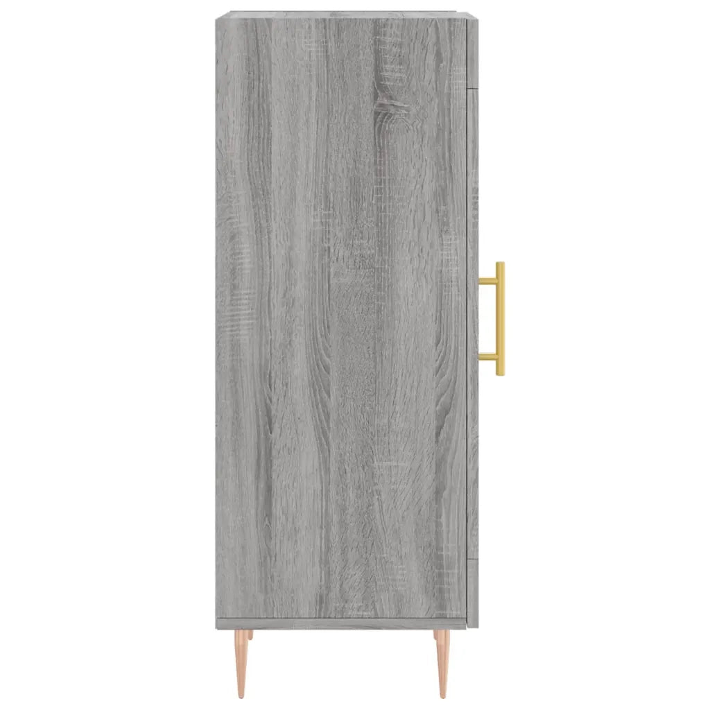Credenza-Buffet-Armadio da cucina Grigio Sonoma 34,5x34x90 cm in Legno Multistrato 505572