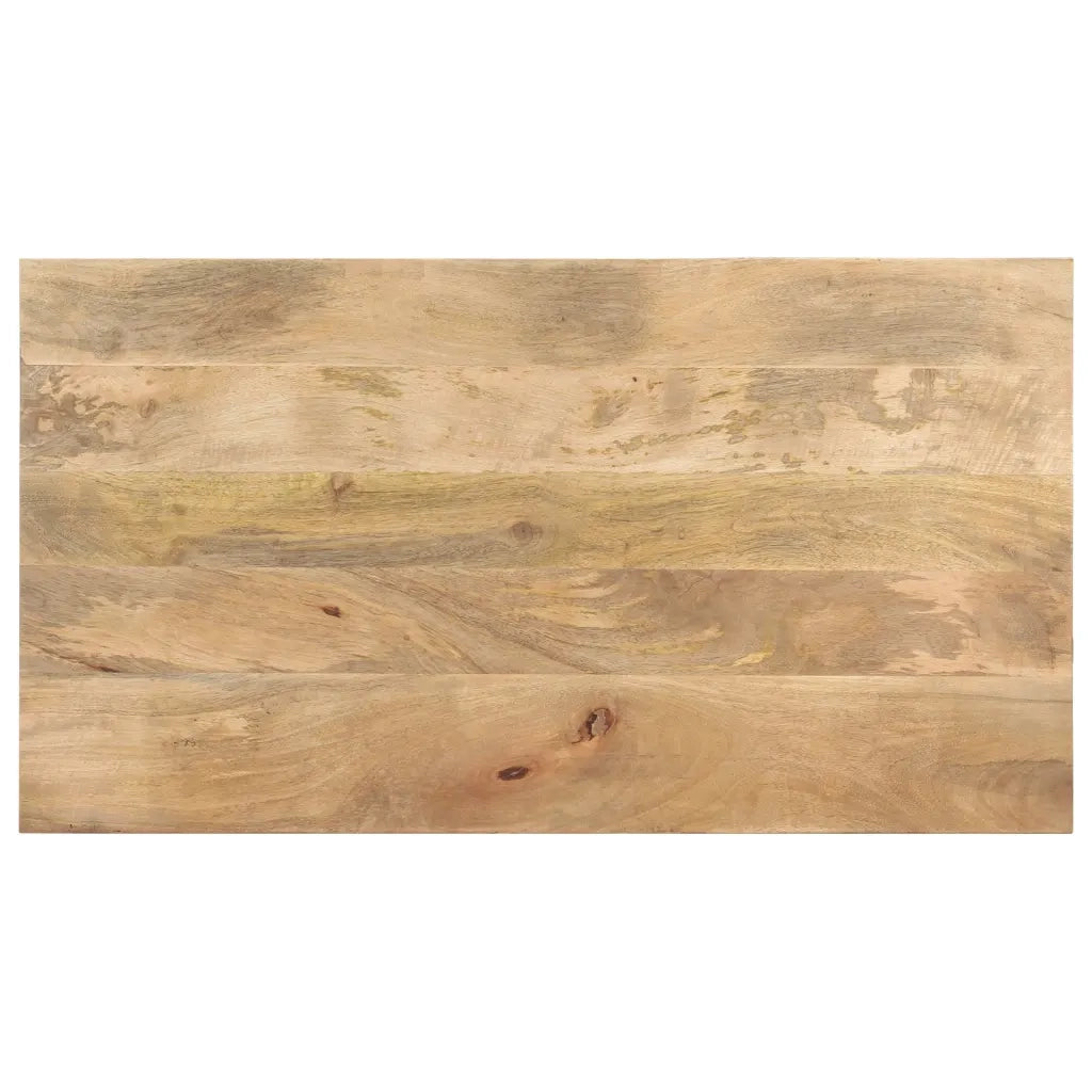 Tavolino da Salotto 110x60x35 cm in Legno Massello di Mango 320244