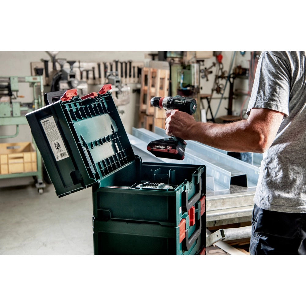 Metabo metabox 215 - 1pz valigetta 39,6x29,6x21cm vuota in plastica