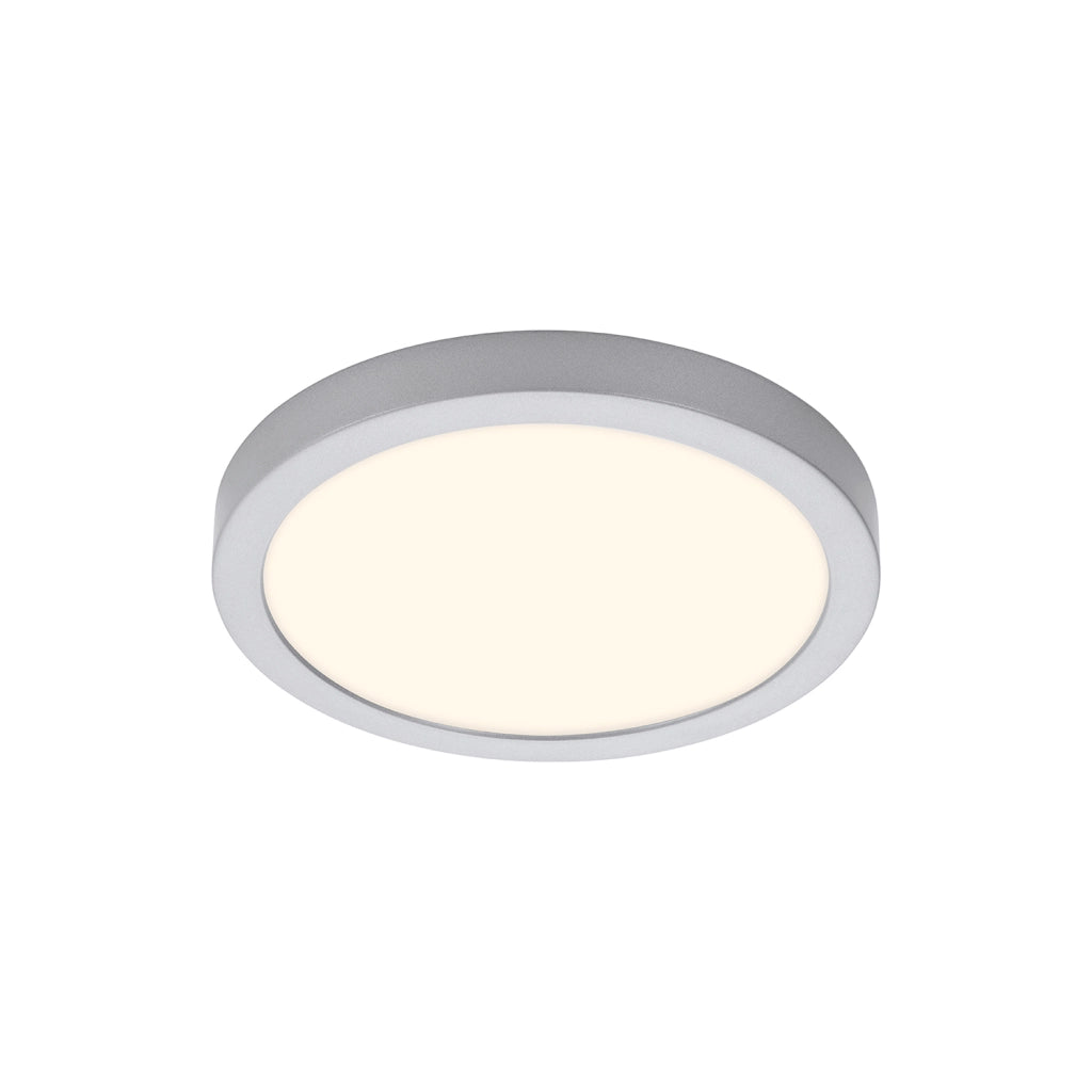 Plafoniera Contemporanea Fire Drip Metallo Cromo Led Integrato 21,4W 3000K