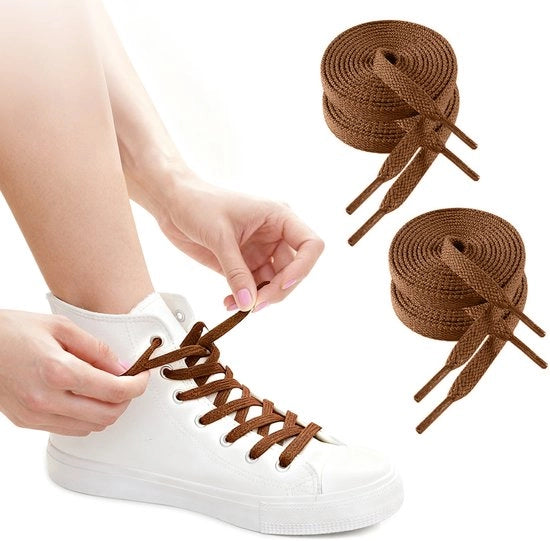 Viti in poliestere per sneaker - 8mm - 4 viti - viti per sneaker - viti sportive di alta qualità - parti di ricambio per viti sportive - viti per scarpe da sport e casual in canvas bianco - 100 cm - 4 pezzi