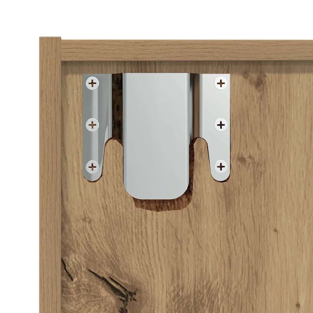 Libreria/Mobile TV Legno Antico 36x30x143 cm Legno Multistrato