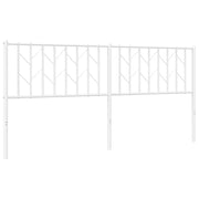Testiera | Testata di Ricambio in Metallo Bianco 180 cm