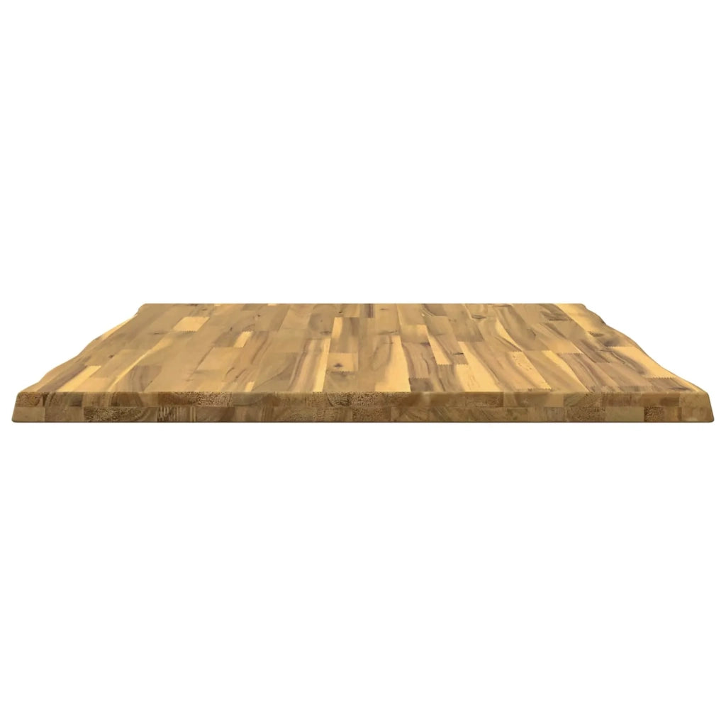 Piano del Tavolo Rettangolare 80 x 80 x 3,5 cm Quadrato Bianco 938637