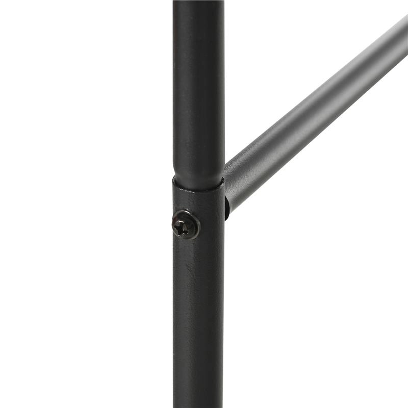 ARCO PER RAMPICANTI IN METALLO PER GIARDINO ED ESTERNI, 140X40X240CM, NERO