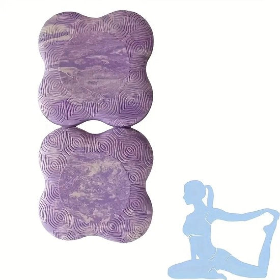 Protezione ginocchia con alto rebound | Antiscivolo e assorbimento shock per tutto il corpo | Essenziale per yoga e fitness
