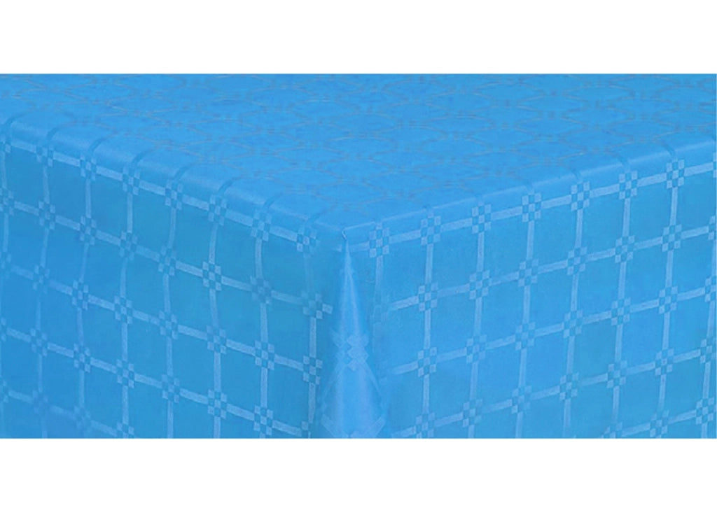 Rotolo Tovaglia Tinta Unita Per Feste Antistrappo 100% Carta Made Italy 5mtx1,20mt - 5 Metri - Azzurro