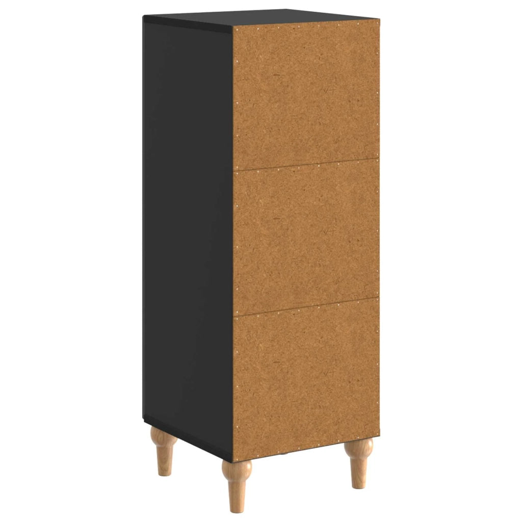 Credenza Nero 33 x 34,5 x 90 cm Legno ingegnerizzato 894136