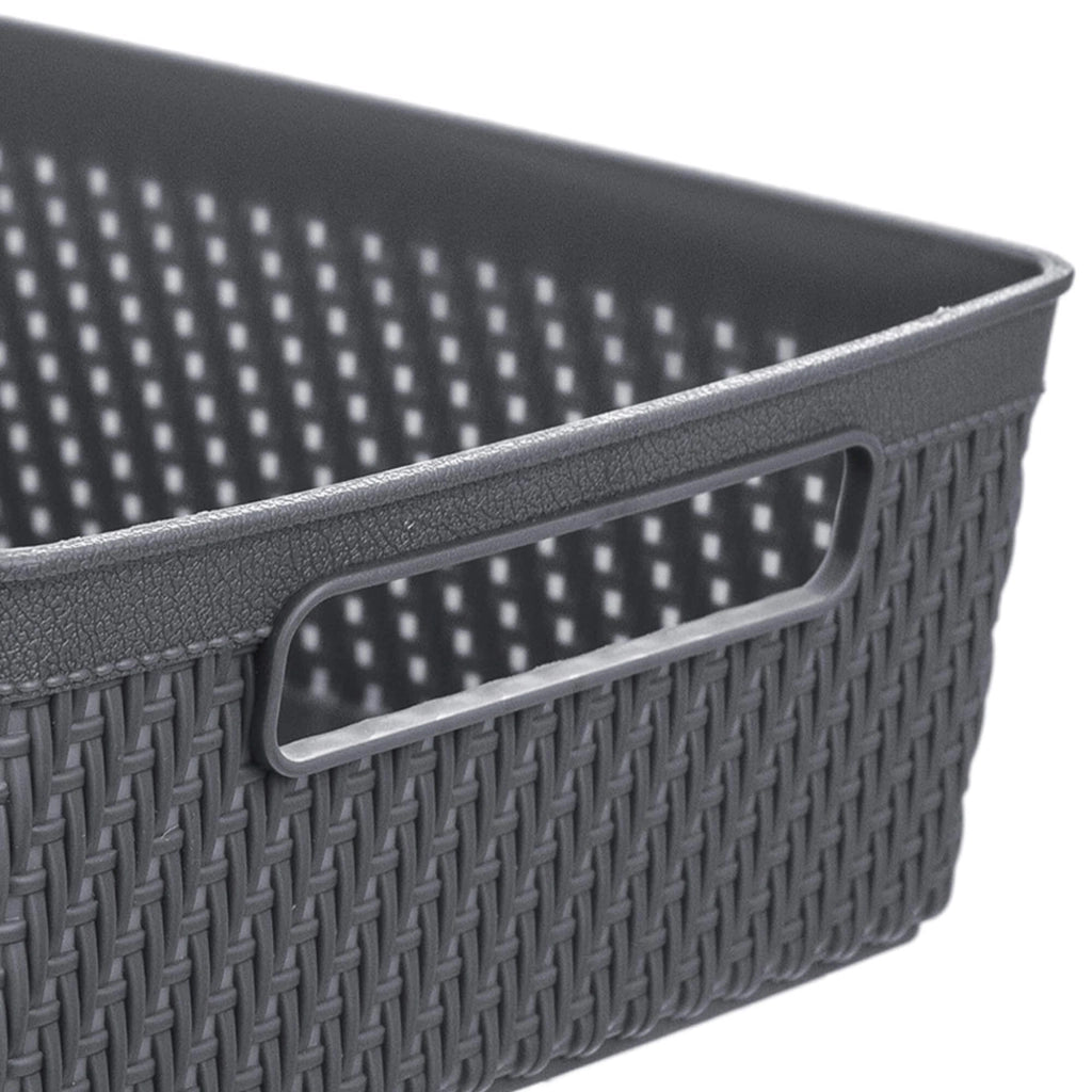 Set di 4 cestini organizer KADAX per riporre oggetti.