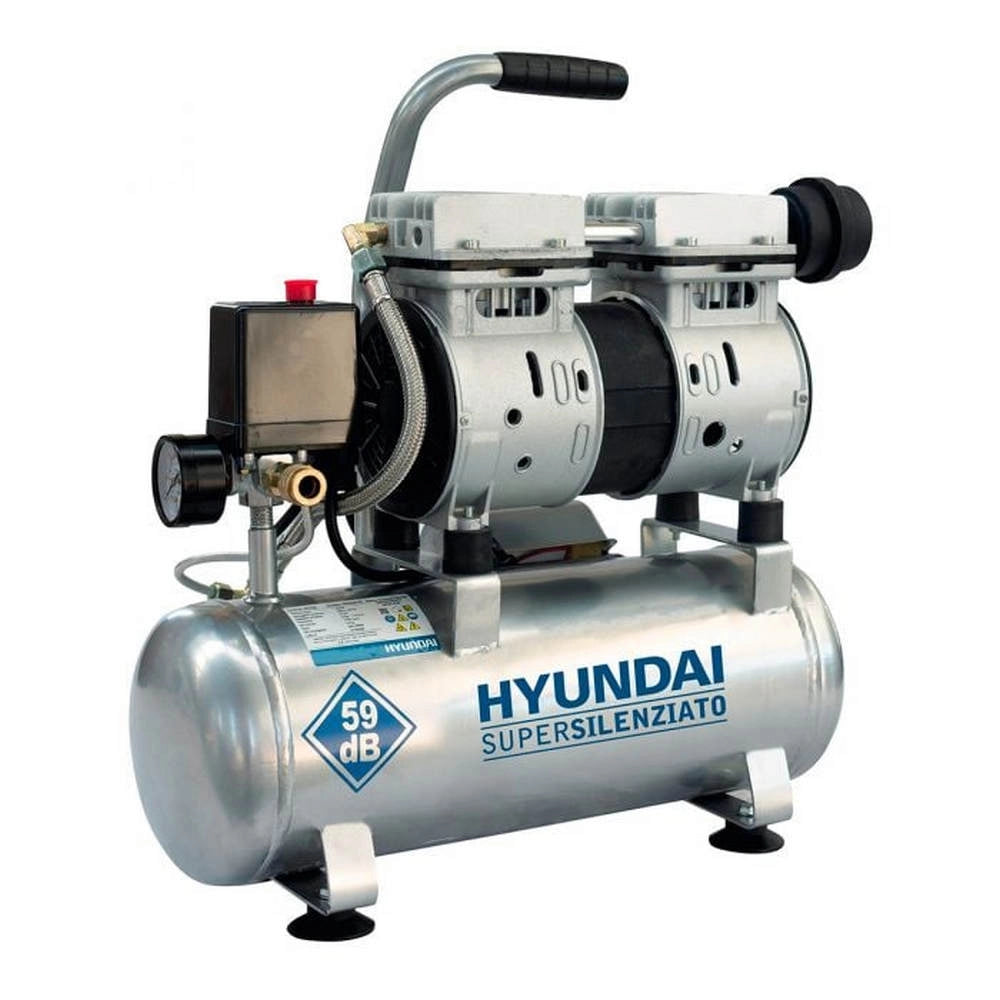 Compressore Aria Supersilenziato Hyundai 65712 6L 750W