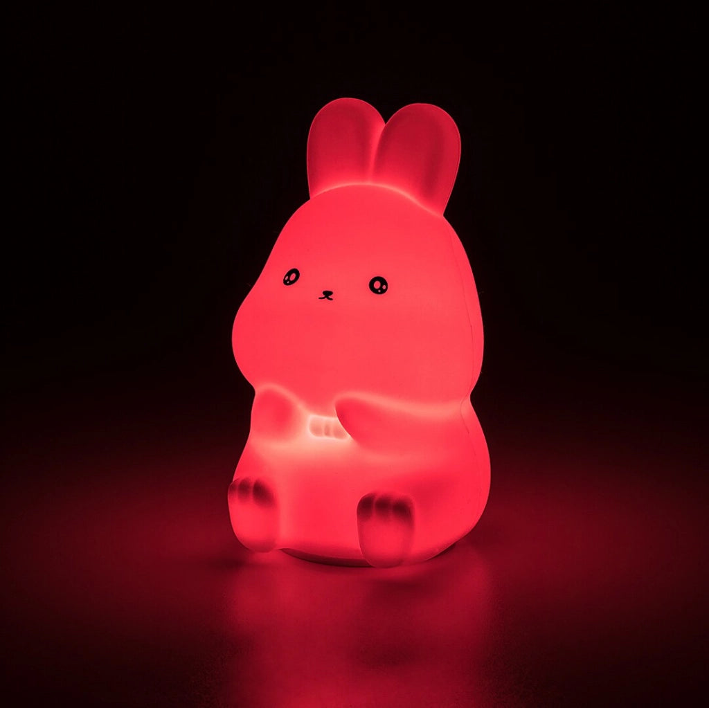 Lampada notturna coniglio LED RGB bianca Rabalux