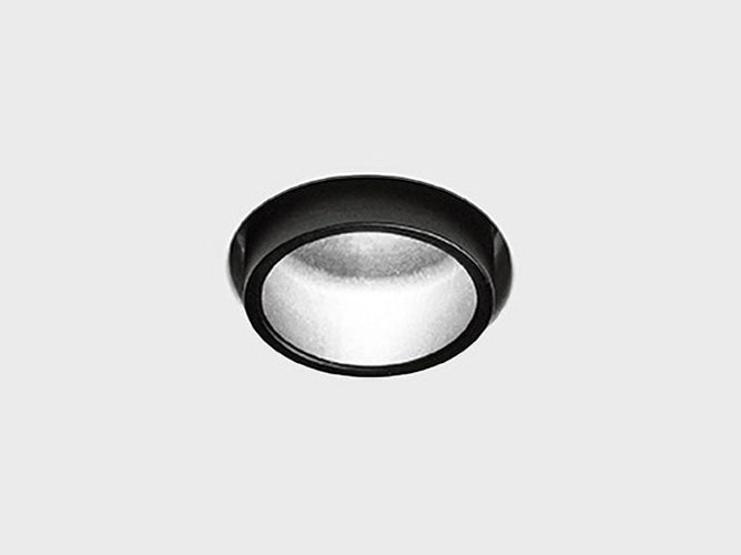 RHODIA faretto da Incasso  Cob 1 Luce Nero a LED  7W 3000K 614lm on/off d.10cm