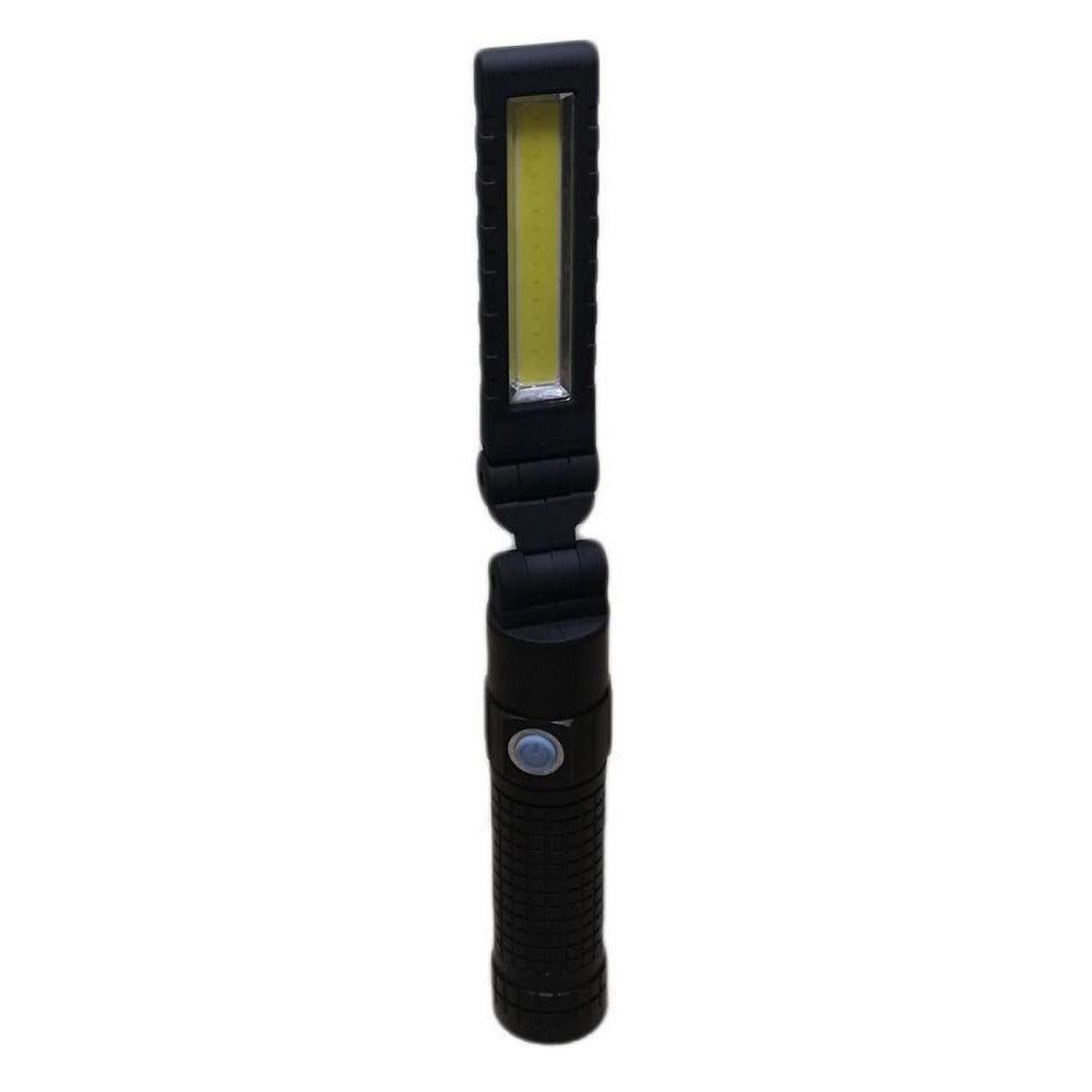 Trade Shop - Torcia Led 3in1 Multifunzione Bl-x8 Ricaricabile 80000w Led Cree Base Magnetica -