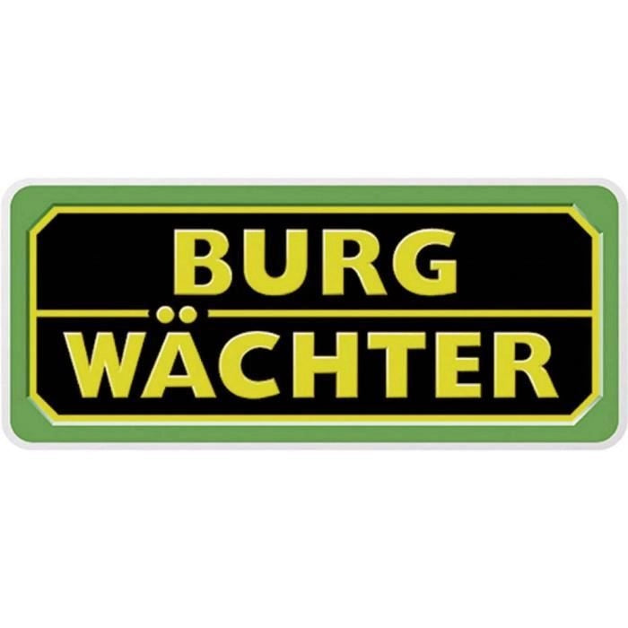 Portamonete - BURG WACHTER - Money 5020 Grigio Chiaro - Apertura con chiave, acciaio grigio chiaro