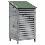 Capanno da Giardino Grigio 59 x 56 x 113,5 cm CFW9351244