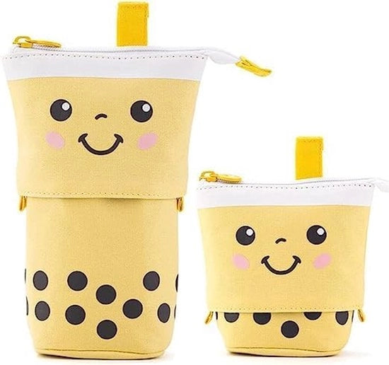Etui con un sorriso al sole per ragazze, etui cartoon, etui per penne, etui per tasca pennini, etui telescopico, etui per studentesse