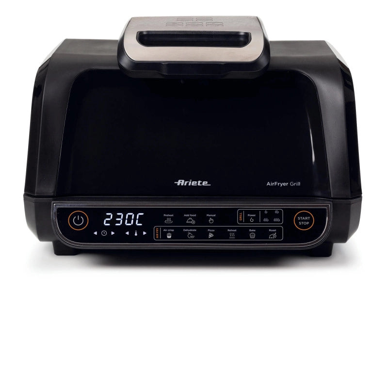 Friggitrice ad aria e Griglia 1700W - 8L - 8 funzioni di cottura - Nero