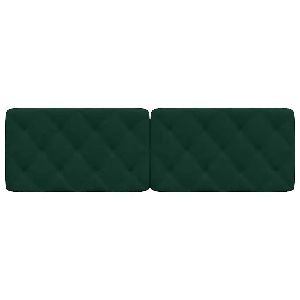Cuscino Testiera Verde Scuro 160 cm in Velluto CFW4916999