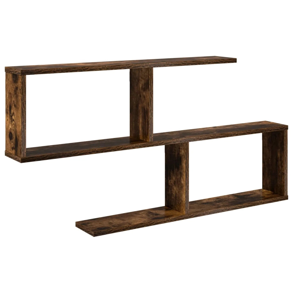Scaffale da parete Rovere Fumo 100 x 12 x 50,5 cm 8012272