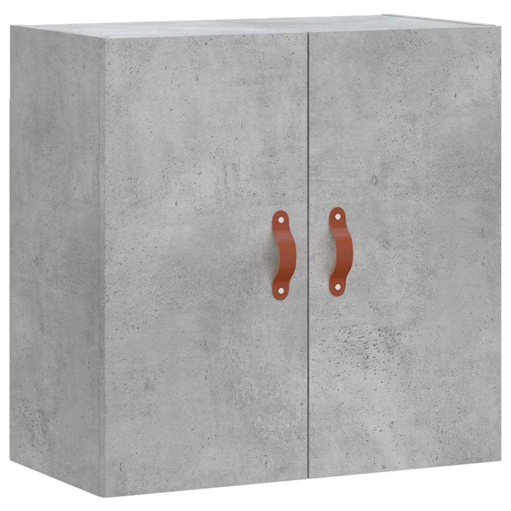 Armadietto a Muro | Mobile a Parete Grigio Cemento 60x31x60 cm in Legno Multistrato