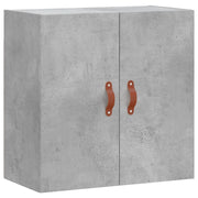 Armadietto a Muro | Mobile a Parete Grigio Cemento 60x31x60 cm in Legno Multistrato