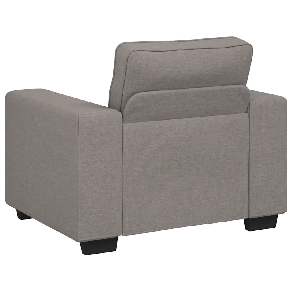 vidaXL Poltrona Tortora 60 cm in Tessuto