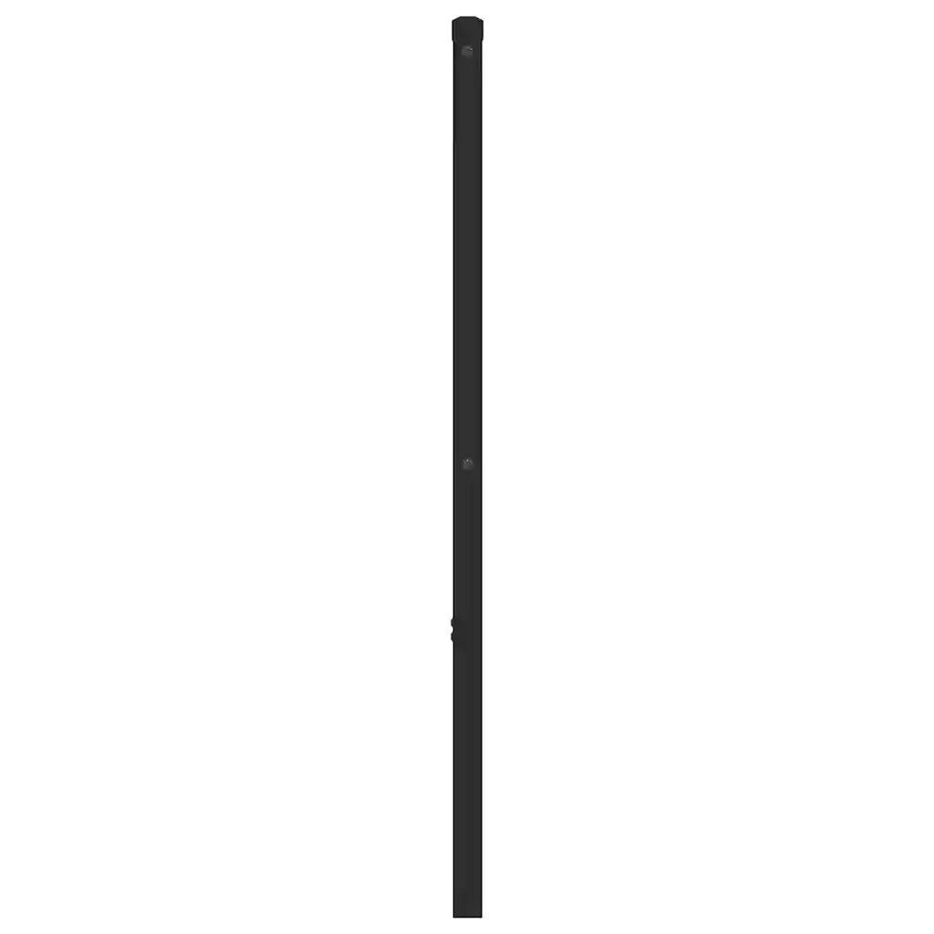 Testiera di Ricambio in Metallo Nero 193 cm 374278