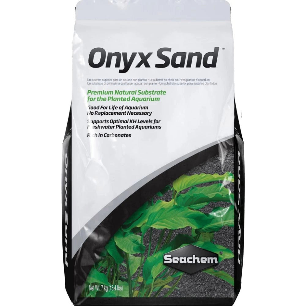 Seachem Onyx Sand 7Kg ( Substrato  per Acquari d'acqua Dolce con Piante)
