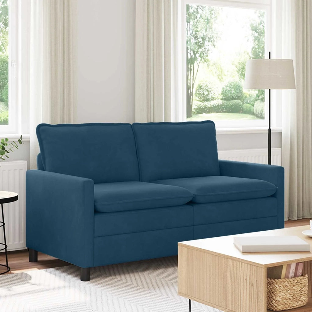 Divano Blu 156 x 81 x 87,5 cm Velluto 42028847