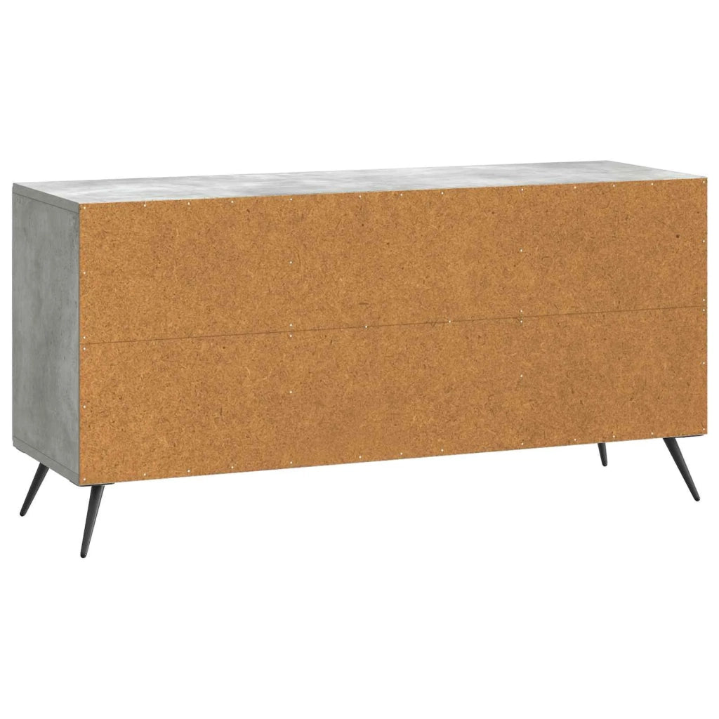 Mobile TV-Credenza per TV Grigio Cemento 102 x 34,5 x 50 cm 216498