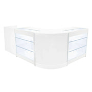 Set Banconi LED Bianco Aries K900 CM60 TB60 Vetrina Negozio con Serratura