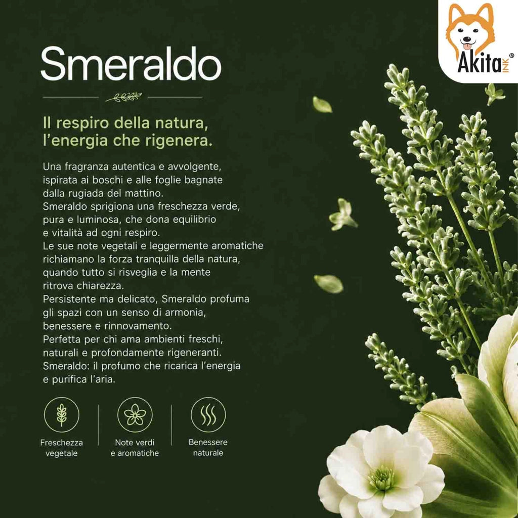 Akitaink 6 Sacchetti Profumati Smeraldo Armadi