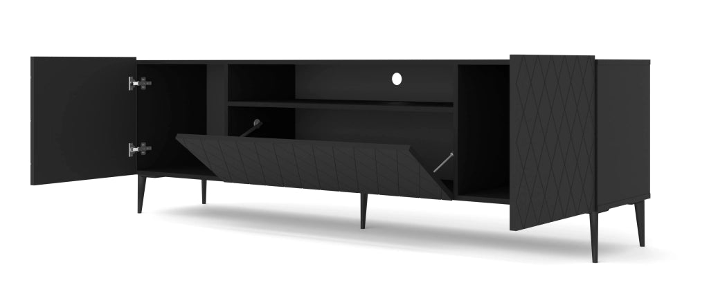 MOBILE DIUNA RTV2D1K 193 NERO OPACO GAMBE NERE