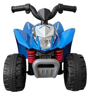 Mini Quad Elettrico per Bambini 7,2V con Licenza Honda 250X Blu