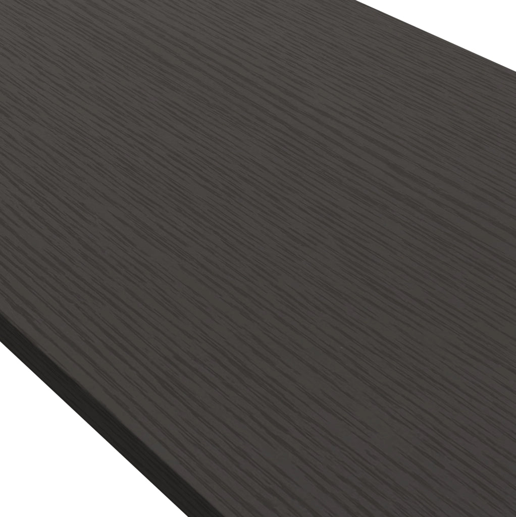 Scrivania angolare 150x100x76 cm con 3 cassetti e 2 ripiani aperti